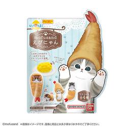 【新品/在庫あり】[バンダイ] びっくらたまご モフサンド えびにゃん [1ボックス販売8個入]