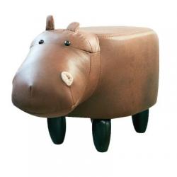 【新品/在庫あり】EN FANCE モチーフスツール「かば - Paul」 マークブラウン EF-ST02BR　アニマル家具　インテリア　ソファ　椅子　子供