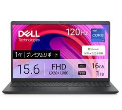 【新品/在庫あり】DELL Inspiron 15 3530 NI85-FHHBB カーボンブラック 15.6インチ Core i7 16GBメモリ  1TB SSD Win11Home OfficeH&B2024  ノートPC