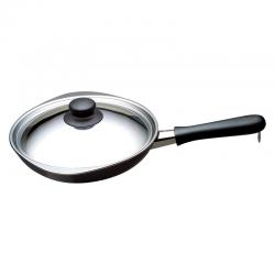 【新品/在庫あり】【特選商品】柳 宗理 ダブルファイバー窒化加工 鉄フライパン 25cm SORI YANAGI 日本製 IH200V対応 フタ付き