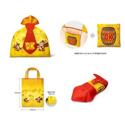 【新品/在庫あり】[ホーム＆パーティグッズ] ドンキーコング ラッピング×エコバッグ L（ネクタイ）