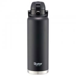 【新品/在庫あり】【特選商品6】Skater ハンドル付ワンプッシュダイレクトボトル 1500ml ブラック STD15H 大容量 熱中症対策 スケーター