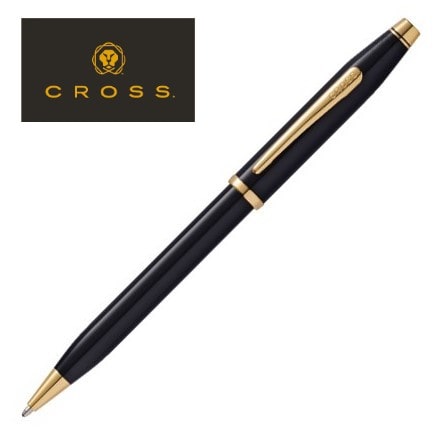 CROSSボールペン センチュリー2 ブラックラッカー WG N412WG-1