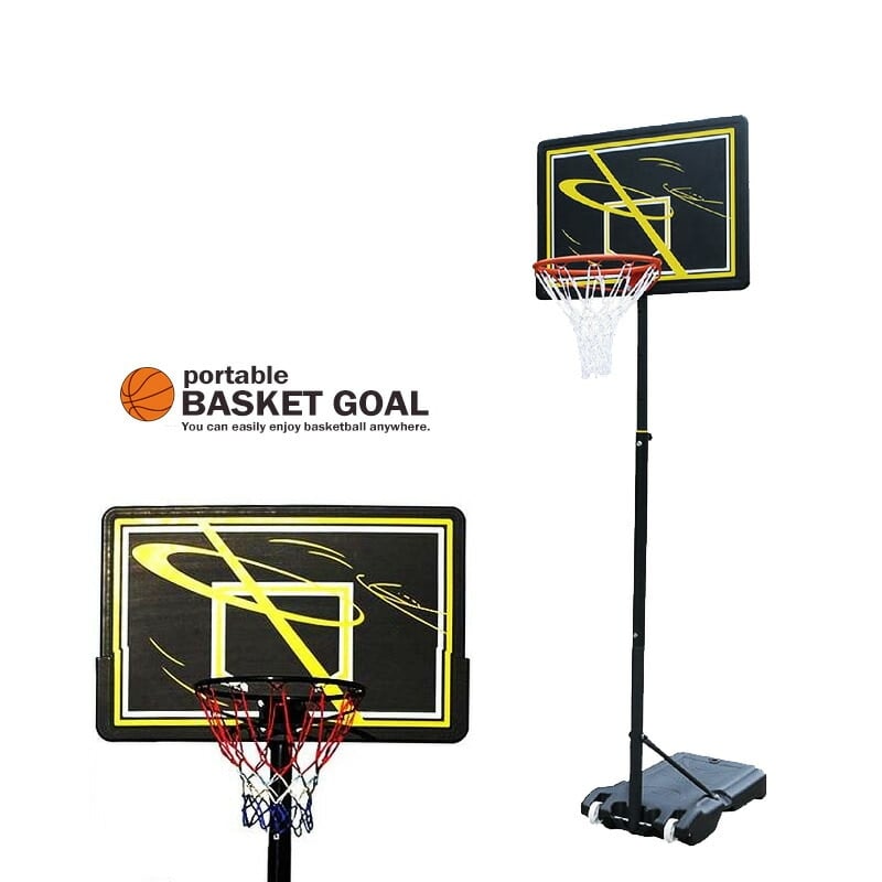 バスケットゴール 移動式 屋外 工具付き バスケットボード 一般公式サイズ 家庭用 ミニバス 一般用 バスケ スポーツ用品 送料無料 ※北海道、沖縄県、離島を除く 【ロジ発送】 トラベルソムリエ