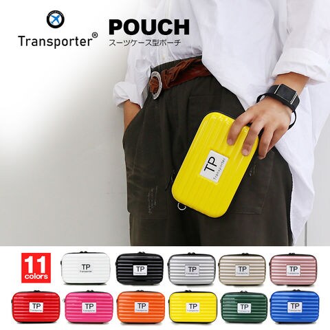 【トランスポーター】 ショルダーバッグ スーツケース 型 スマホショルダー 2way ポーチ 小物入れ 可愛い Transporter【TP】 06/イエロー トラベルソムリエ