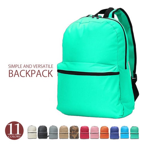 リュック 大容量 シンプル バックパック デイバッグ 軽量 生活防水 カジュアルバッグ 通学 通勤 メンズ レディース リュックサック カバン 鞄 バック 旅行グッズ おしゃれ かわいい 実用的 【hr-1】 グリーン トラベルソムリエ