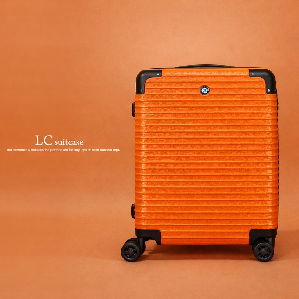 スーツケース 機内持ち込み SSサイズ 軽量 キャリーケース TSAロック 1～3泊用 小型 18インチ ハードケース 出張 旅行 国内 海外 Transporter 送料無料【1年保証】【LC18】 5/オレンジ トラベルソムリエ t-ss2