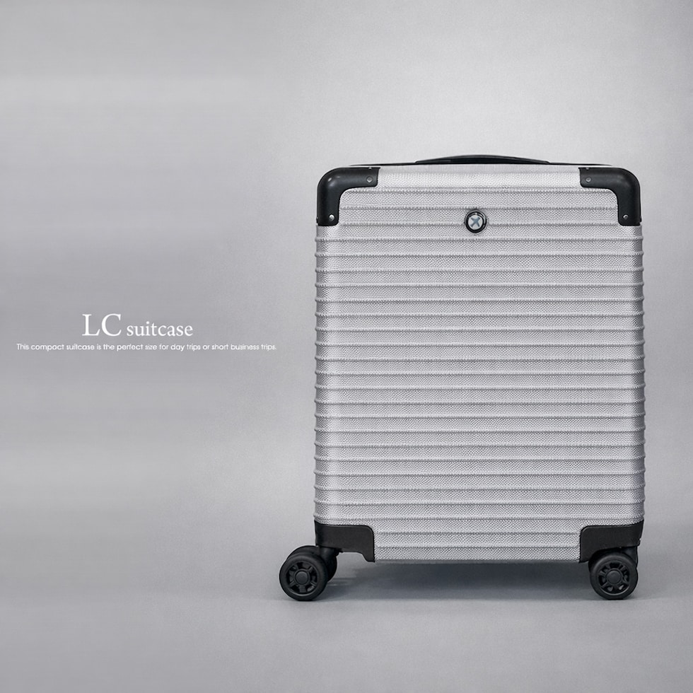 スーツケース 機内持ち込み SSサイズ 軽量 キャリーケース TSAロック 1～3泊用 小型 18インチ ハードケース 出張 旅行 国内 海外 Transporter 送料無料【1年保証】【LC18】 7/シルバー トラベルソムリエ t-ss2