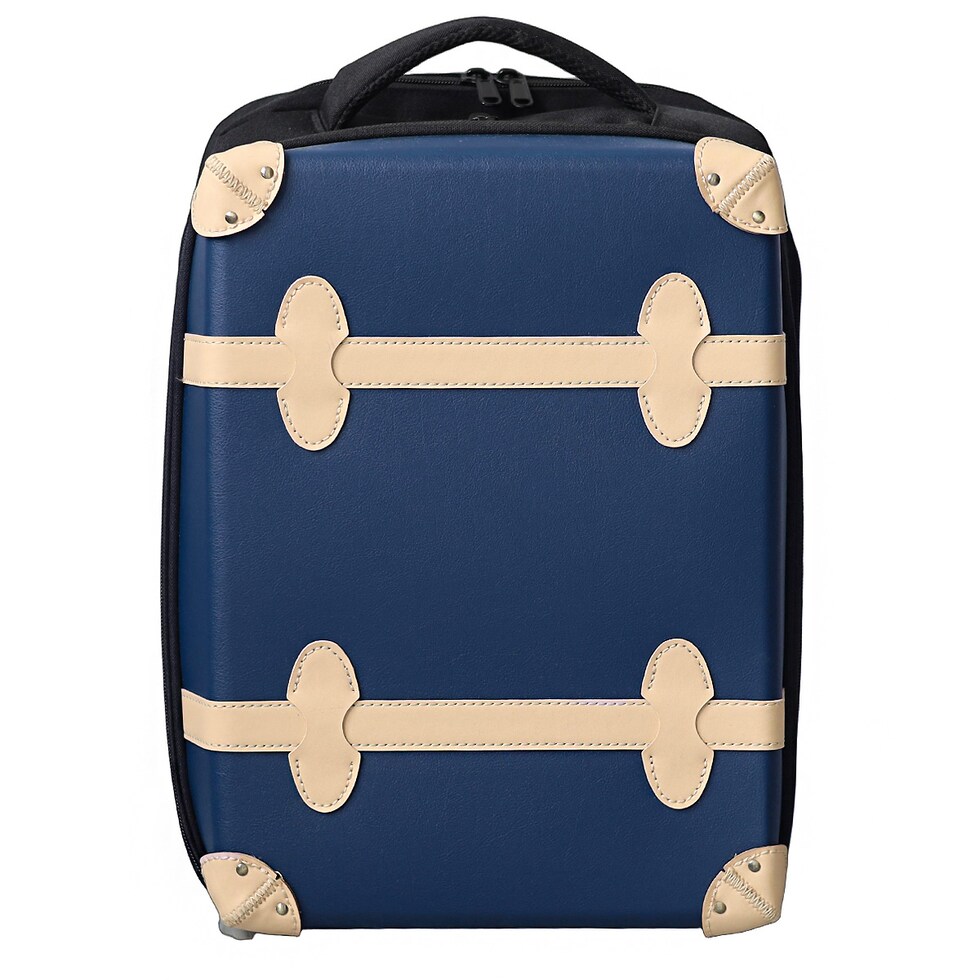 リュックサック ショルダーバッグ バックパック キャリーバッグ 軽量 大容量 多機能 キャリーオンケース デイバッグ レディースバッグ メンズバッグ かばん 鞄 バッグ 旅行 ビジネス 出張 国内旅行 レトロ HANAism【NNQ1】 ネイビー トラベルソムリエ t-bp3