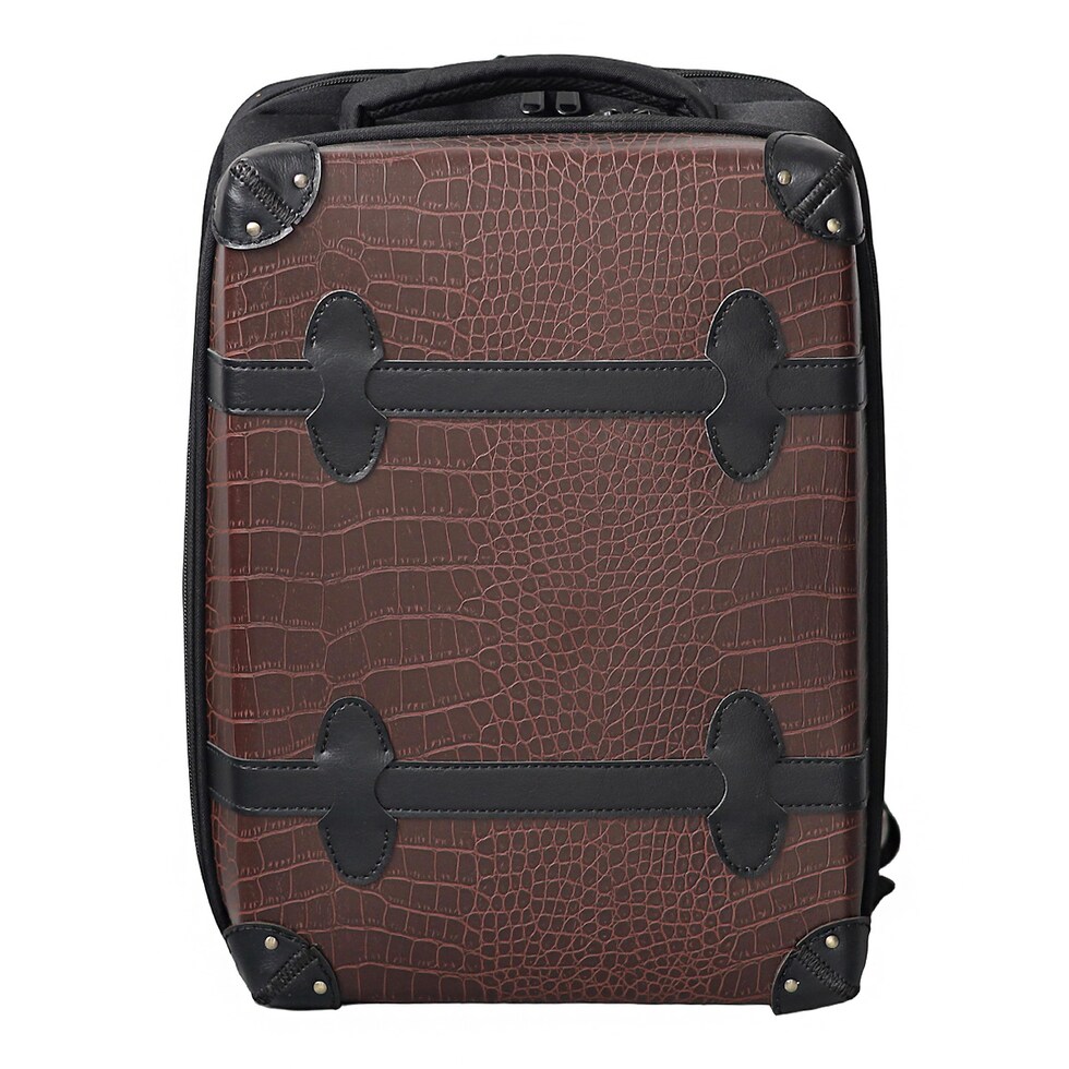 リュックサック ショルダーバッグ バックパック キャリーバッグ 軽量 大容量 多機能 キャリーオンケース デイバッグ レディースバッグ メンズバッグ かばん 鞄 バッグ 旅行 ビジネス 出張 国内旅行 レトロ HANAism【NNQ1】クロコブラウン トラベルソムリエ t-bp3