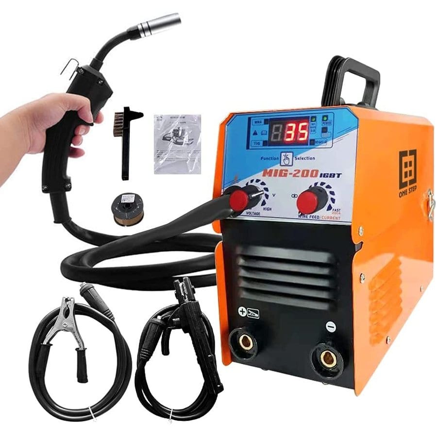 溶接機 アーク溶接 MIG-200 工業用 送料無料 ※北海道、沖縄県、離島を除く 【ロジ発送】 トラベルソムリエ