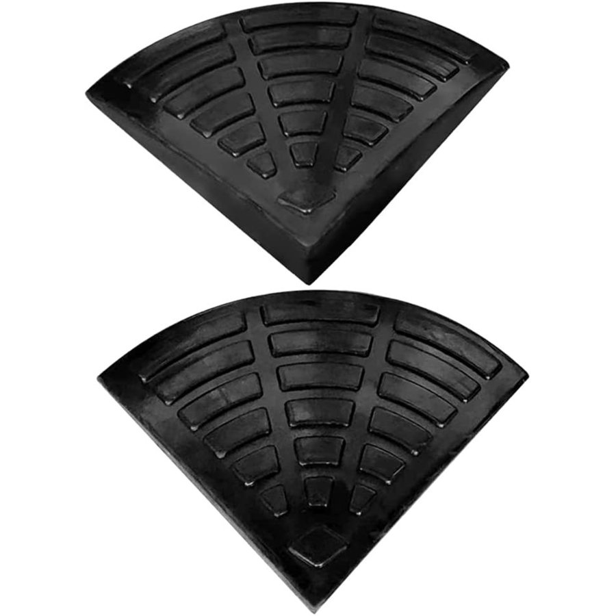 【2個セット】スロープ 段差プレート コーナー 高さ約5cm 滑り止め ゴム製 日用品 送料無料 ※北海道、沖縄県、離島を除く 【ロジ発送】 トラベルソムリエ