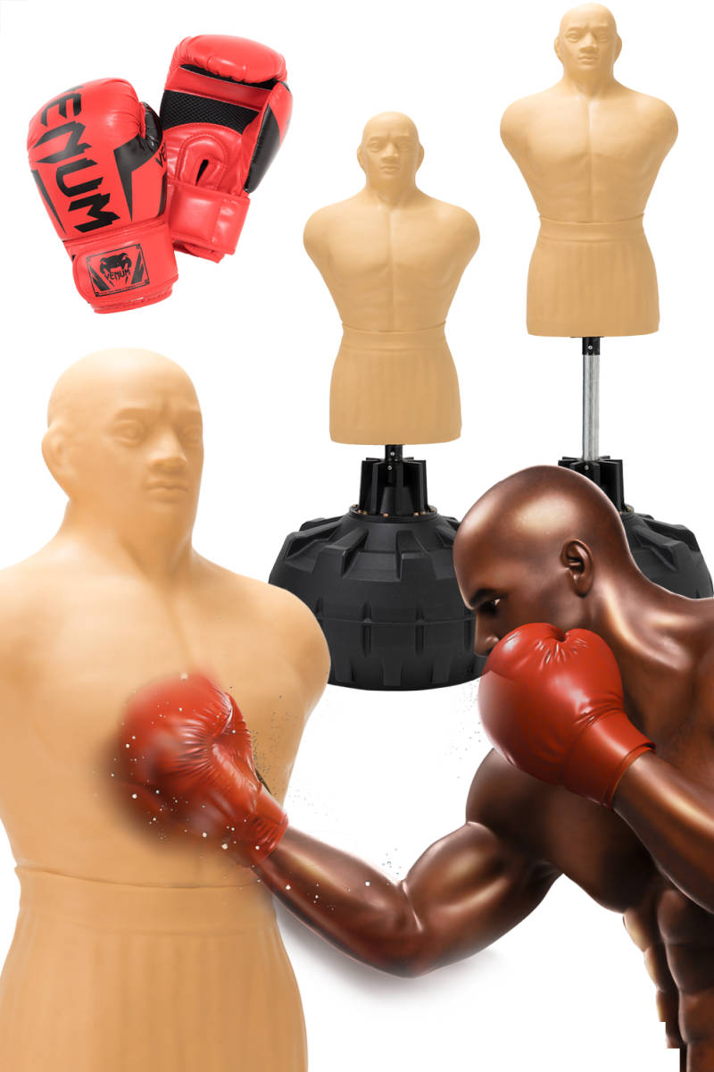 人型 サンドバッグ 自立型 高さ調節可 ボブ ヴェノム トレーニング 送料無料 ※北海道、沖縄県、離島を除く 【ロジ発送】 トラベルソムリエ