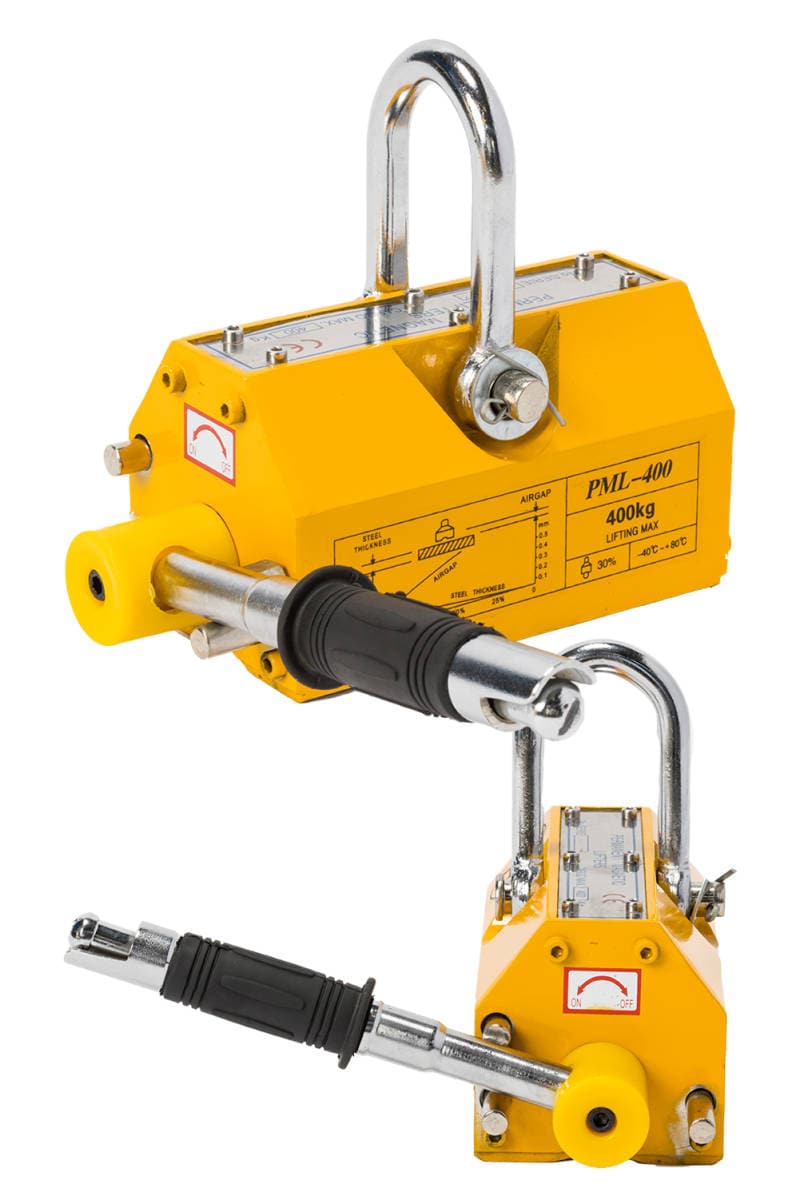 永磁 リフティングマグネット 約400kg 超強力 永久磁石 吊り下げ式 電源不要 リフマグ 工業用 送料無料 ※北海道、沖縄県、離島を除く 【ロジ発送】 トラベルソムリエ