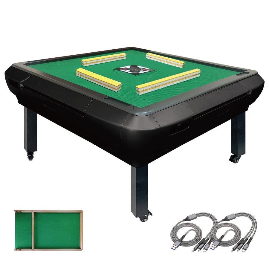 全自動麻雀卓 麻雀卓 麻雀台 静音 家庭用 マージャン卓 マージャン 麻雀 ハーフレッグ スポーツ用具 送料無料 ※北海道、沖縄県、離島を除く【ロジ発送】マットブラック(28mm) トラベルソムリエ