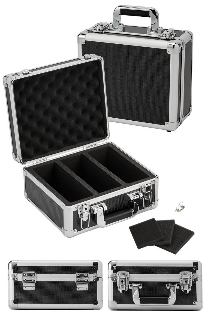 トレーディングカード ケース カードケース マグネットローダー専用ケース 鍵付き 強化アルミ 35PT 最大約84枚 玩具 送料無料 ※北海道、沖縄県、離島を除く 【ロジ発送】 ブラック トラベルソムリエ