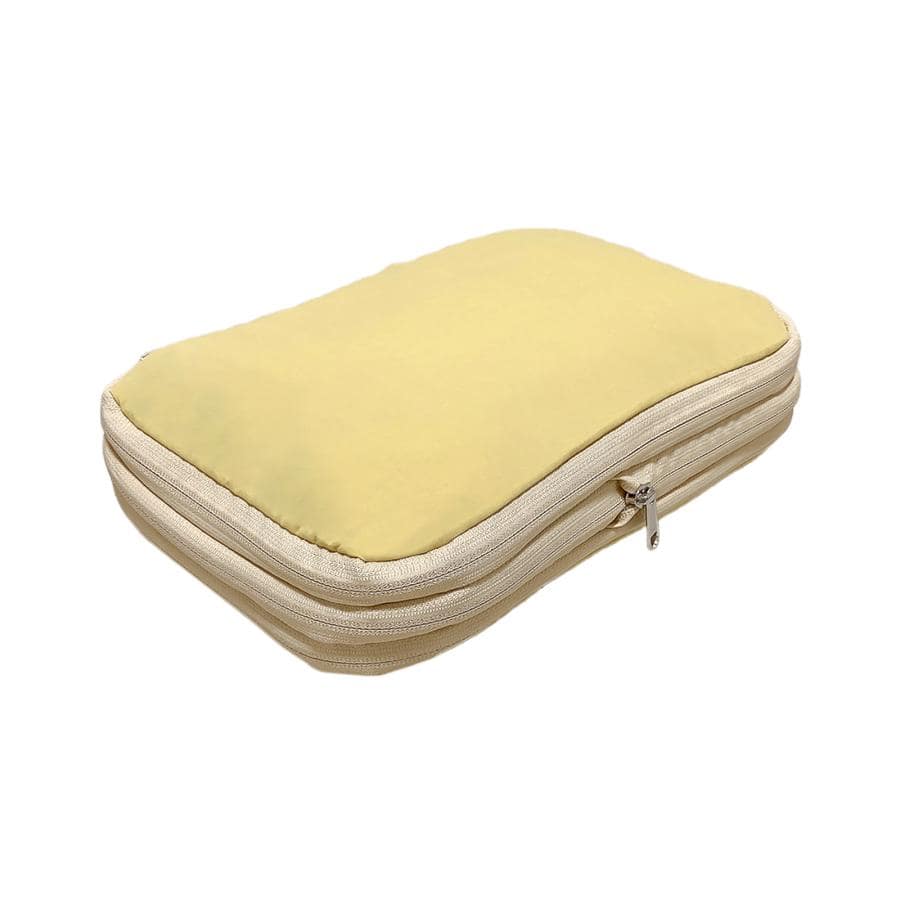 トラベルポーチ Sサイズ 旅行用品 圧縮 圧縮バッグ 圧縮袋 衣類 旅行用 トラベル 旅行 ポーチ 日用品 送料無料 ※北海道、沖縄県、離島を除く 【ロジ発送】 ライムライト トラベルソムリエ