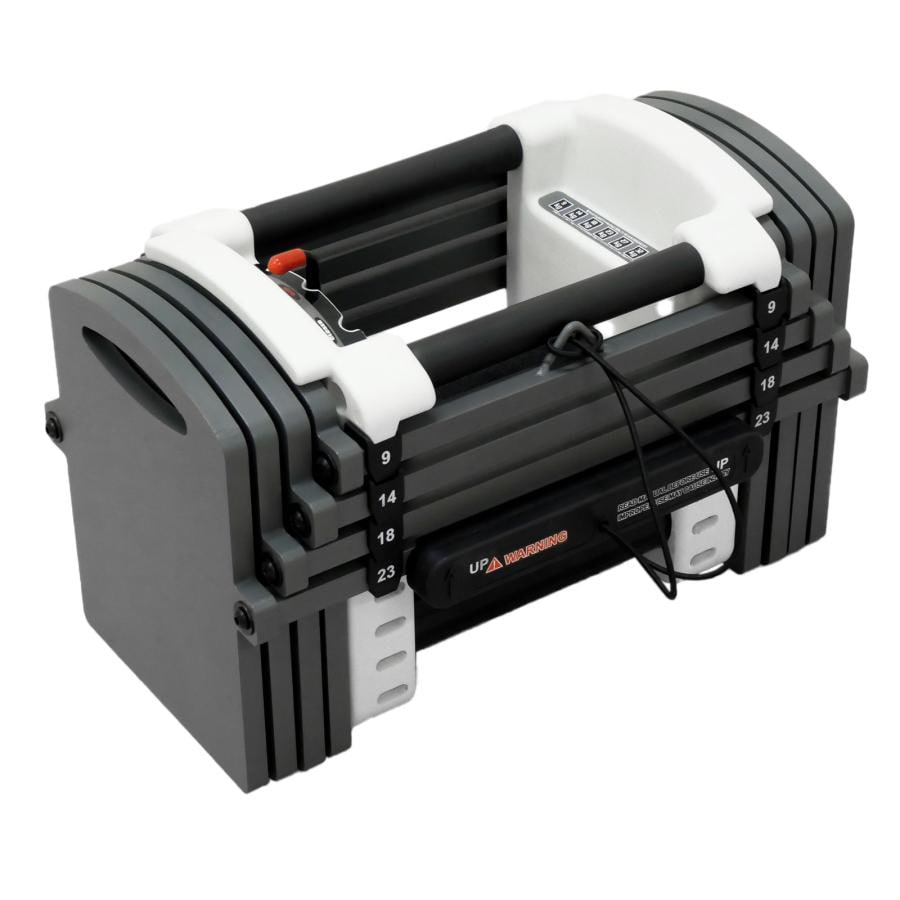 ダンベル 可変式 23kg 1個 エクササイズ セット 筋トレ ダイエット 筋力トレーニング 体力アップ 送料無料 ※北海道、沖縄県、離島を除く【ロジ発送】 トラベルソムリエ