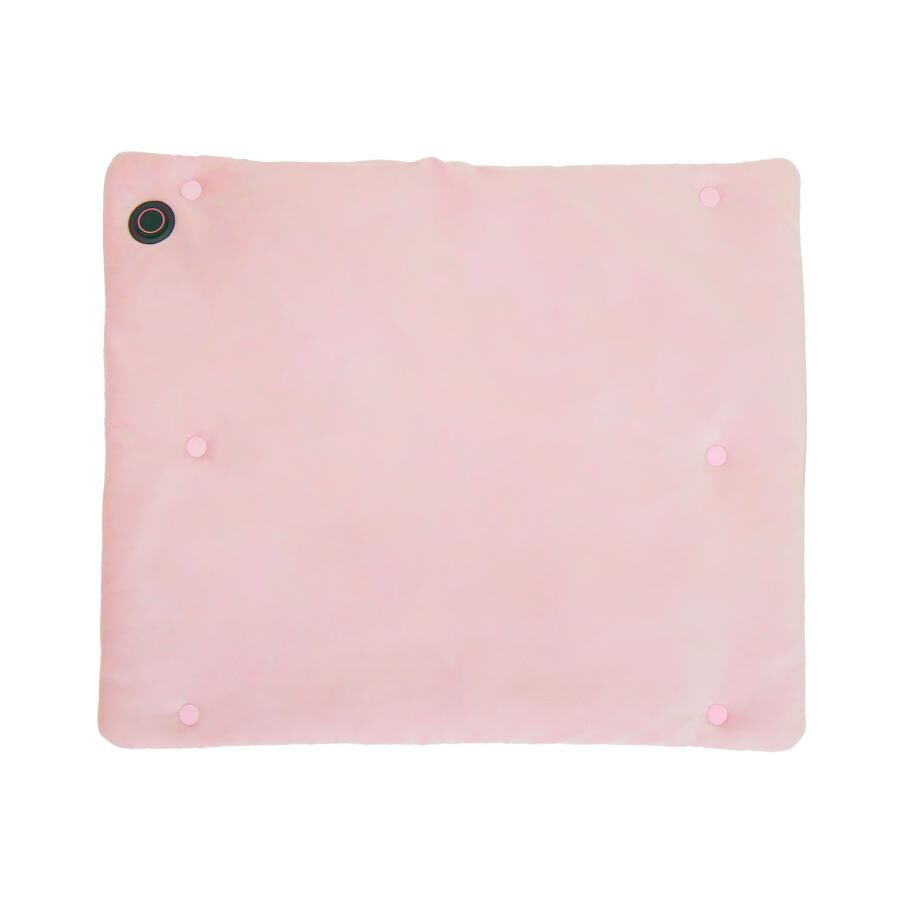 電気マット ホットマット ブランケット 電気毛布 防寒 ひざ掛け 充電式 usb給電式 事務用品 日用品 送料無料 ※北海道、沖縄県、離島を除く 【ロジ発送】 ピンク トラベルソムリエ