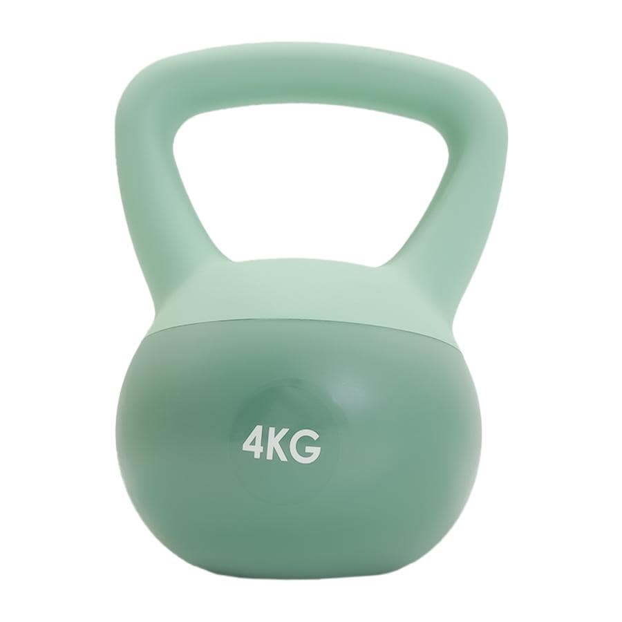 ケトルベル 4kg ソフトケトルベル ダンベル 鉄アレイ 筋トレ ダイエット 筋力トレーニング 体力アップ 送料無料 ※北海道、沖縄県、離島を除く【ロジ発送】グリーン トラベルソムリエ