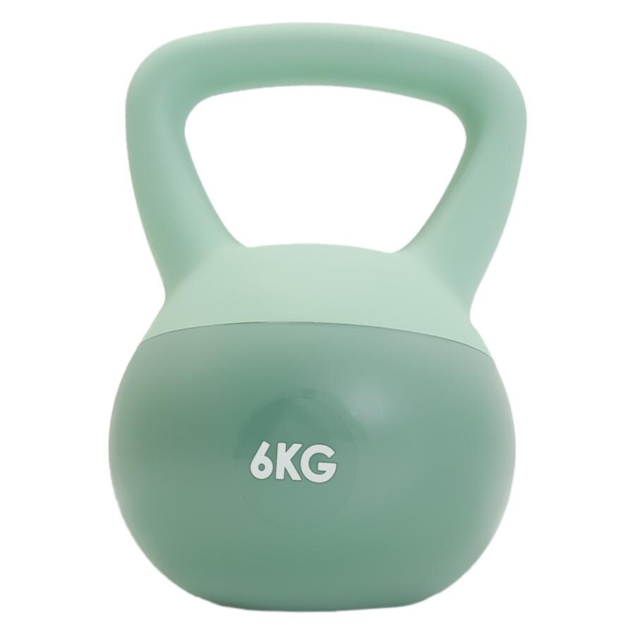 ケトルベル 6kg ソフトケトルベル ダンベル 鉄アレイ 筋トレ ダイエット 筋力トレーニング 体力アップ 送料無料 ※北海道、沖縄県、離島を除く【ロジ発送】グリーントラベルソムリエ