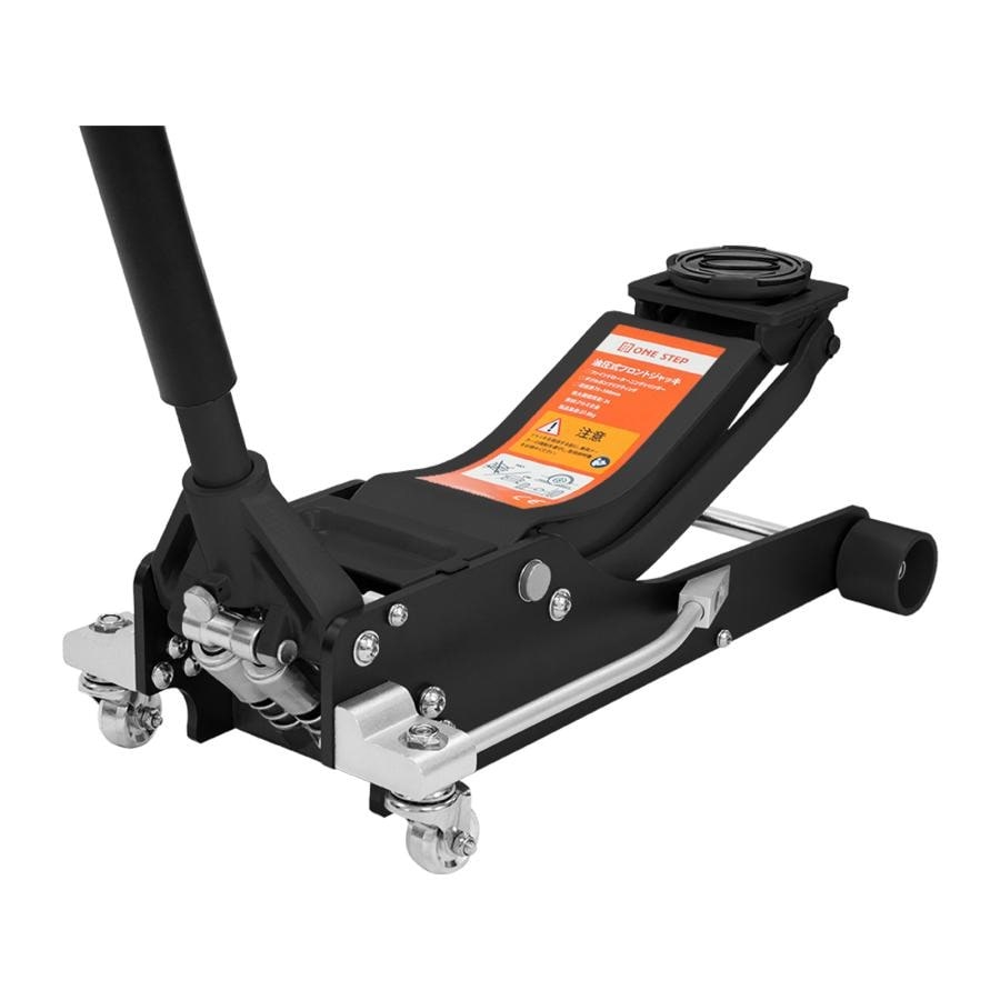 車のジャッキ ガレージジャッキ 3t フロアジャッキ 3t アルミ 低床  ブラック 送料無料 ※北海道、沖縄県、離島を除く 【ロジ発送】 トラベルソムリエ w-dou5