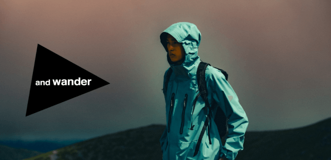 and wander アンドワンダー