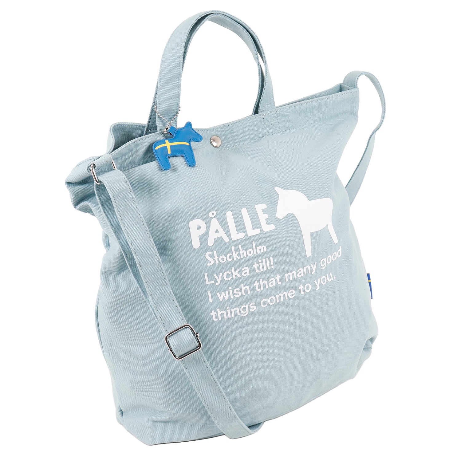 PALLE ポレ 北欧 2WAYキャンバストートバッグ トートバッグ ショルダーバッグ レディース メンズ 北欧 シンプル 馬