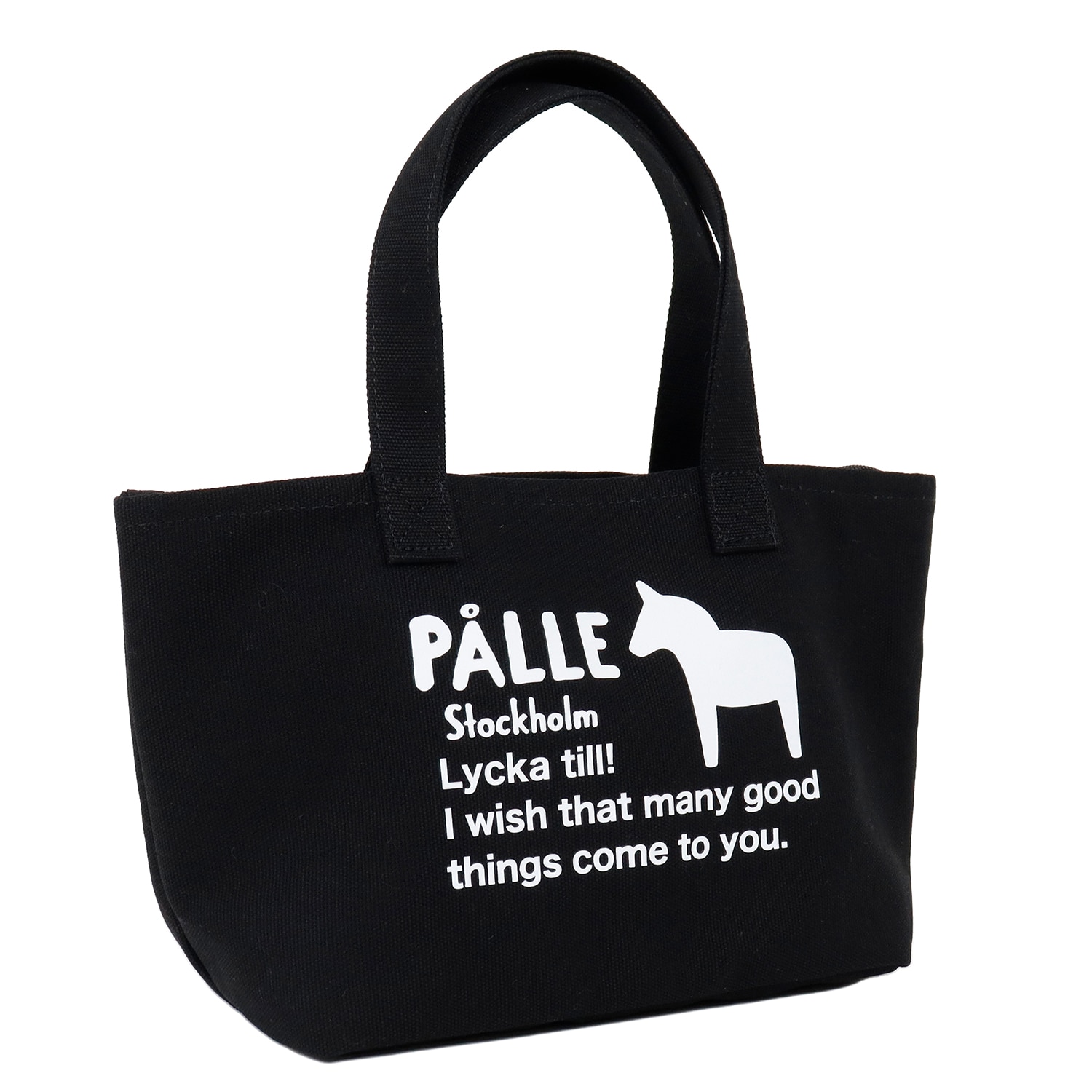 PALLE ポレ 北欧 キャンバス保冷ランチバッグ 取り外し保冷ポーチ付き レディース メンズ 北欧 シンプル 大容量 通勤 通学 帆布 おしゃれ