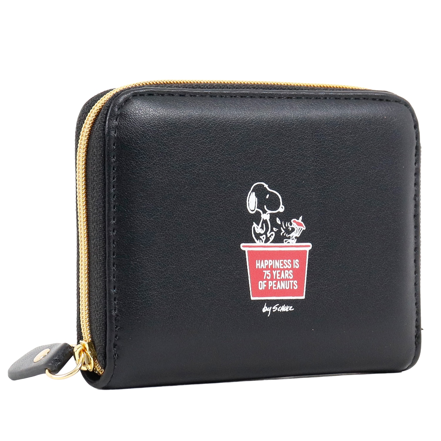 SNOOPY スヌーピー コインケース 75周年デザイン ウッドストック 小銭入れ 財布 レディース かわいい シンプル キュート おしゃれ キャラクター PEANUTS