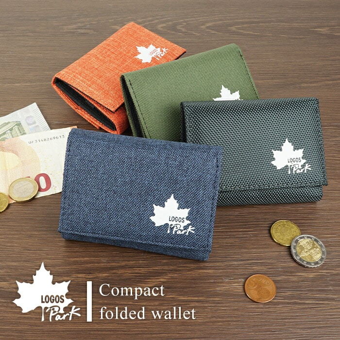 LOGOSPark 三つ折り財布 コンパクト財布 財布 折りたたみ財布 カジュアル アウトドア キャンプ メンズ ロゴスパーク 男性向け 父の日 フレッシャーズ プレゼント ギフト