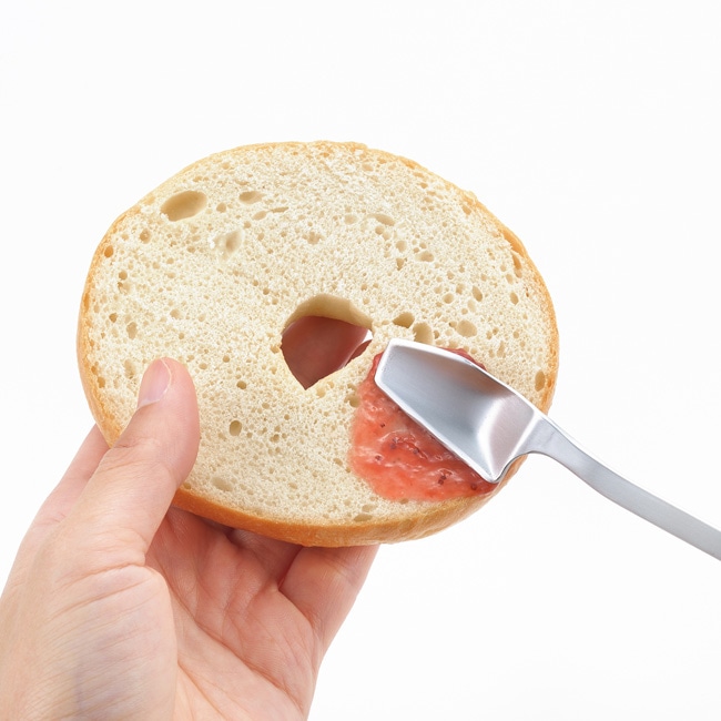 ジャムスプーン ステンレスジャムスプーン and アンド AN0206 日本製 18-8 ステンレス製 バター ディップ すくいやすい ヘラ 調理器具 ヨシカワ キッチンツール シンプル 【ゆうパケット送料無料】