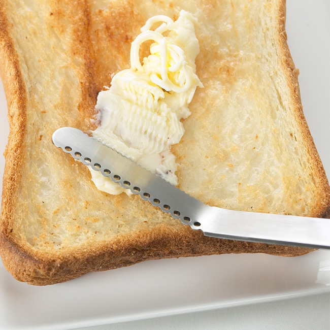バターナイフ EAトCO いいとこ Nulu ヌル butter knife ステンレス製 AS0035 日本製 削れるバター ナイフ スプレッドナイフ ヨシカワ イイトコ キッチンツール 調理器具 【ゆうパケットなら送料無料】