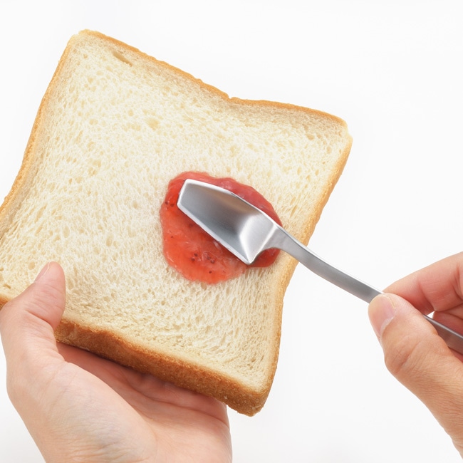 ジャムスプーン ステンレスジャムスプーン and アンド AN0206 日本製 18-8 ステンレス製 バター ディップ すくいやすい ヘラ 調理器具 ヨシカワ キッチンツール シンプル 【ゆうパケット送料無料】