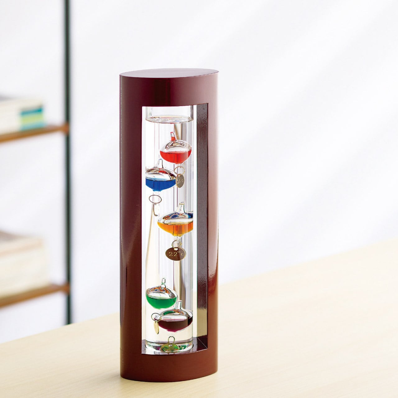 ガラスフロート温度計 ギフト プレゼント 贈り物 贈呈 ご褒美 【代引不可】