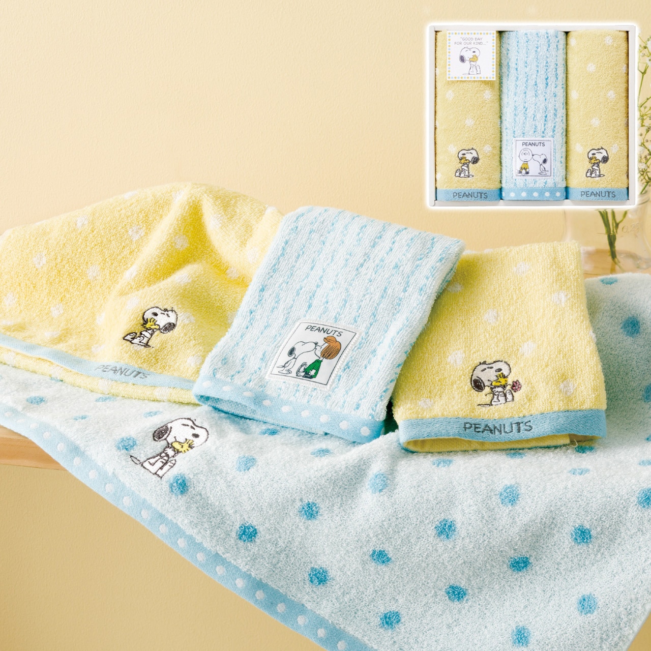 フェイスタオル3枚セット スヌーピー ギフト プレゼント 贈り物 贈呈 ご褒美 【代引不可】