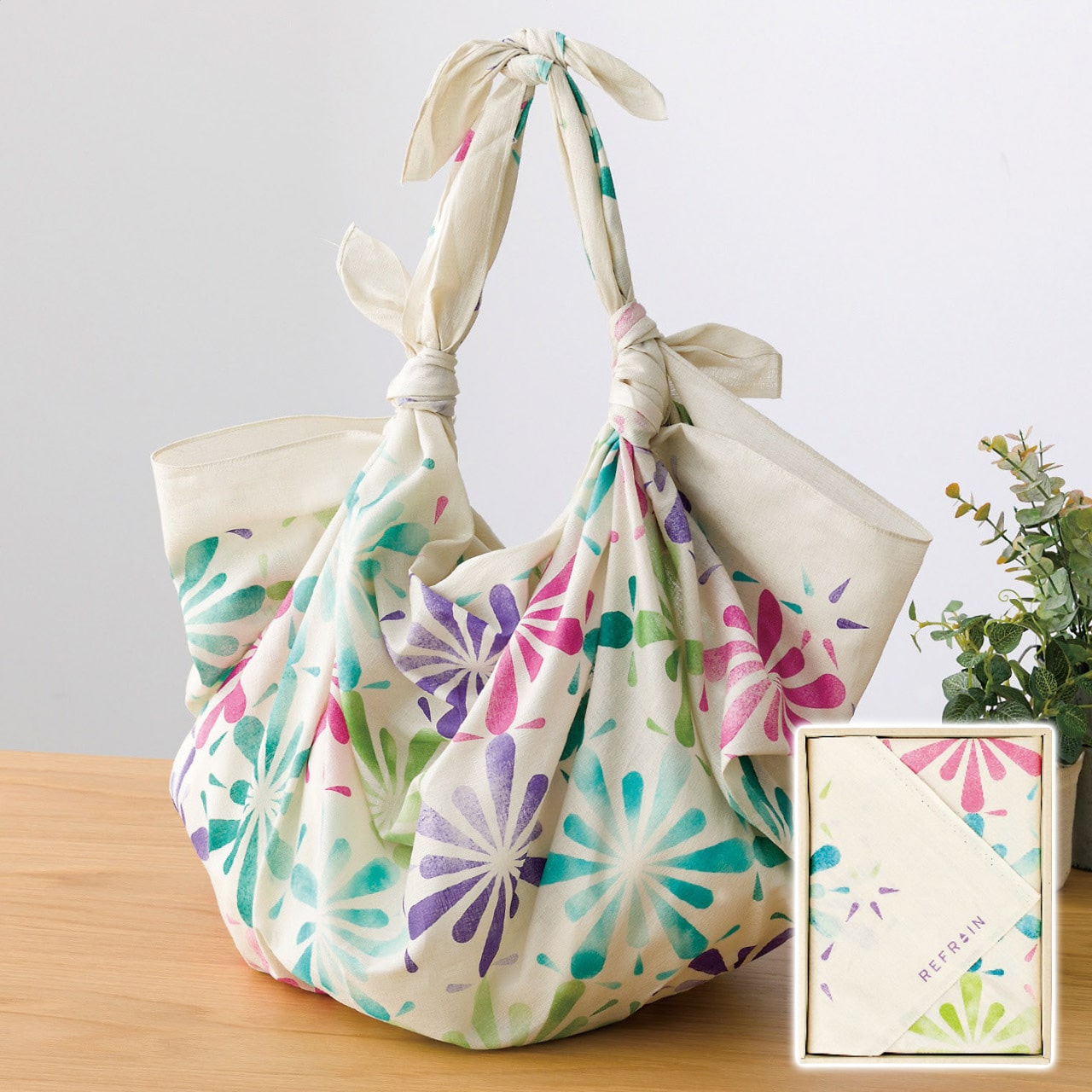 撥水ふろしき 万華鏡 ギフト プレゼント 贈り物 贈呈 ご褒美 【代引不可】