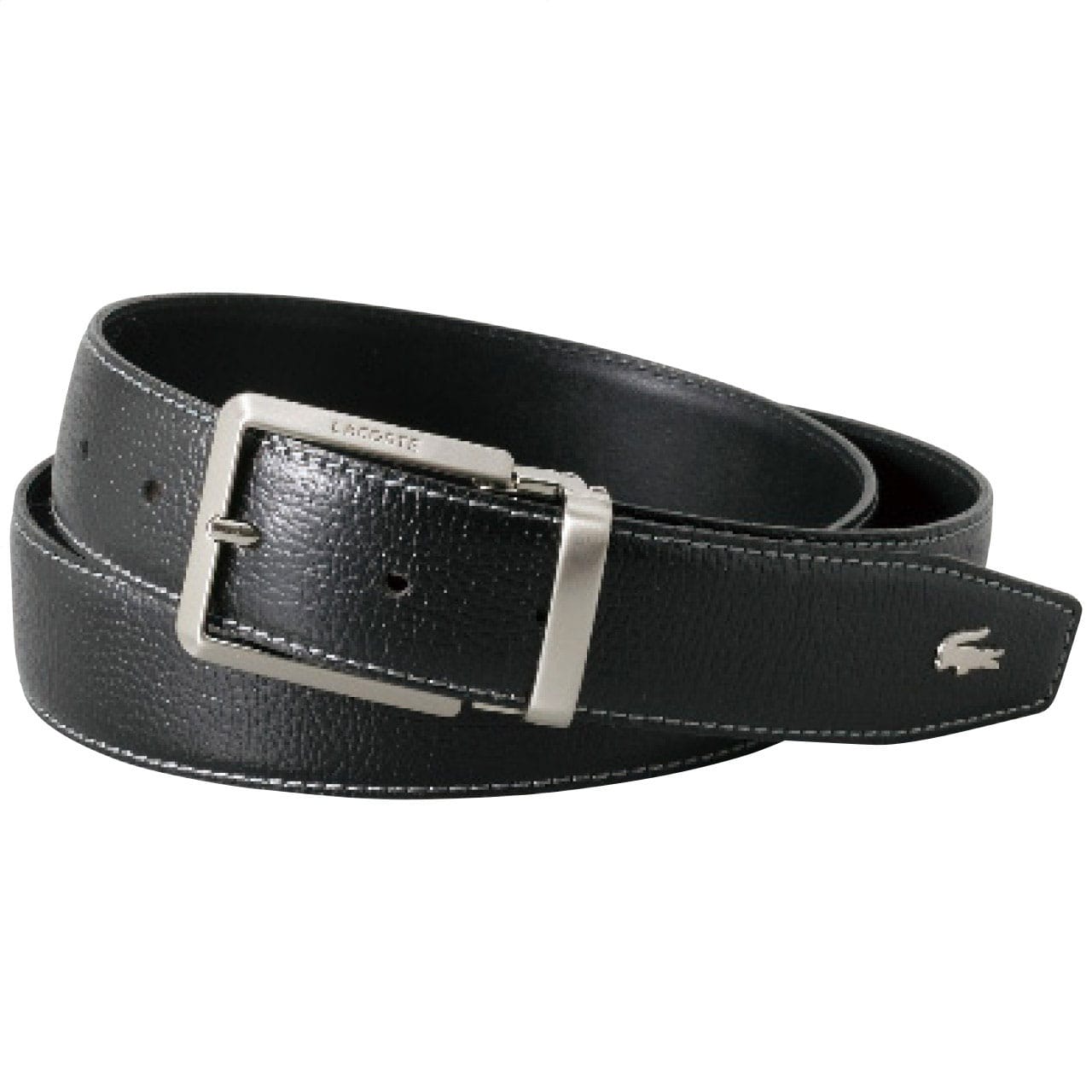 ベルト(ピン式) ブラック ラコステ ギフト プレゼント 贈り物 贈呈 ご褒美 【代引不可】