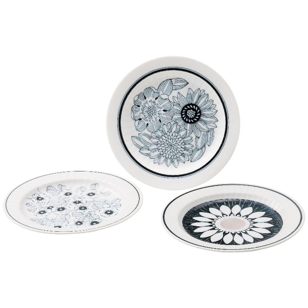 アンティコフラワー トリオケーキプレート アンティコ ギフト プレゼント 贈り物 贈呈 ご褒美 【代引不可】