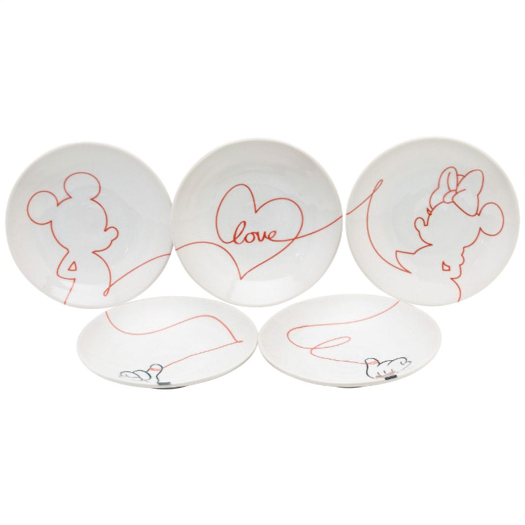 ラブイズ 小皿揃 ディズニー ギフト プレゼント 贈り物 贈呈 ご褒美 【代引不可】