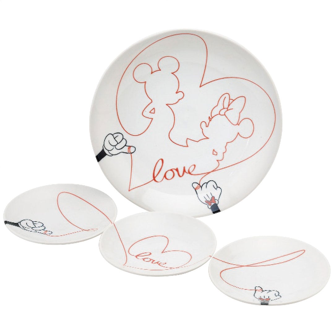 ラブイズ 取分けセット ディズニー ギフト プレゼント 贈り物 贈呈 ご褒美 【代引不可】