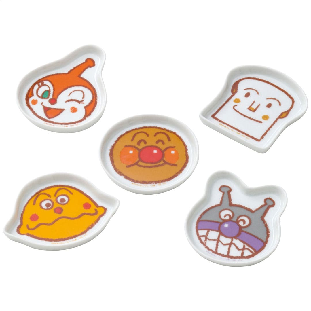 顔型小皿セット アンパンマン ギフト プレゼント 贈り物 贈呈 ご褒美 【代引不可】