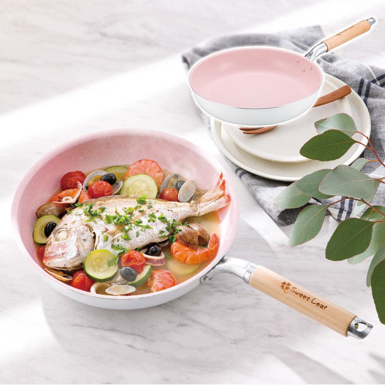 軽~いフライパン28cm スイート リーフ ギフト プレゼント 贈り物 贈呈 ご褒美 【代引不可】