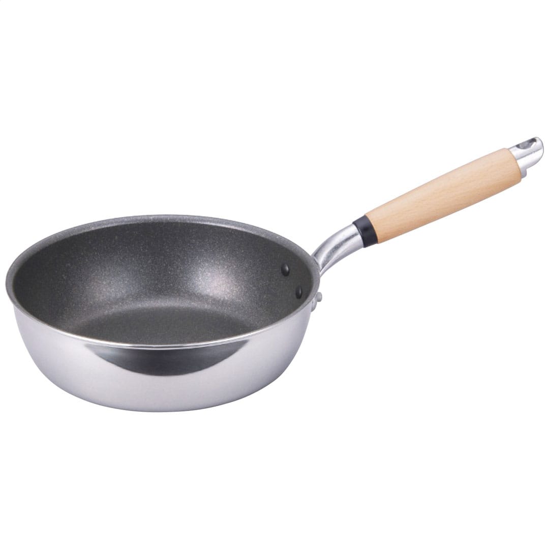 極ふかみIH深型フライパン22cm ギフト プレゼント 贈り物 贈呈 ご褒美 【代引不可】