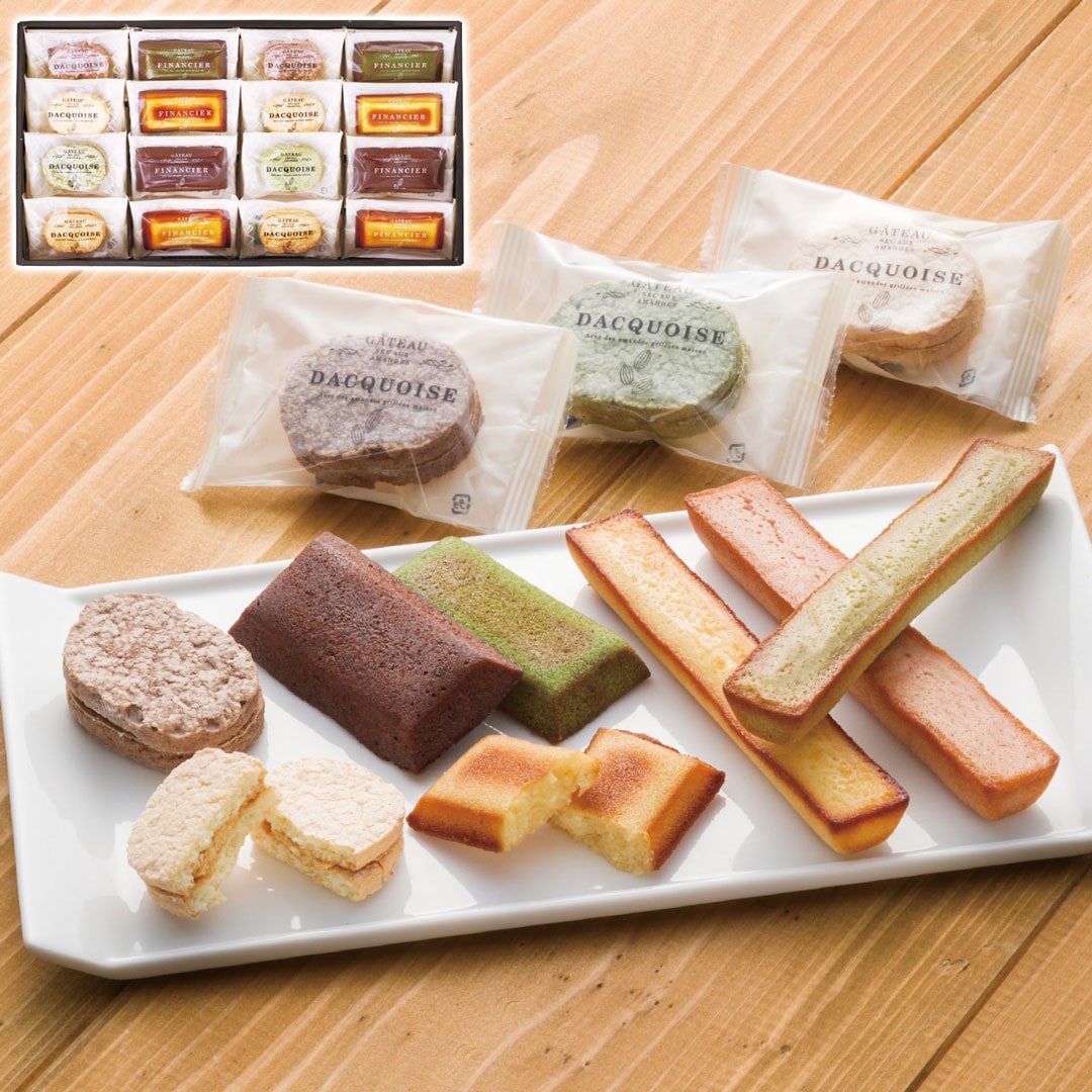 自家挽きアーモンドのガトーセレクション 16個入 GS16 井桁堂 ギフト プレゼント 贈り物 贈呈 ご褒美 【代引不可】