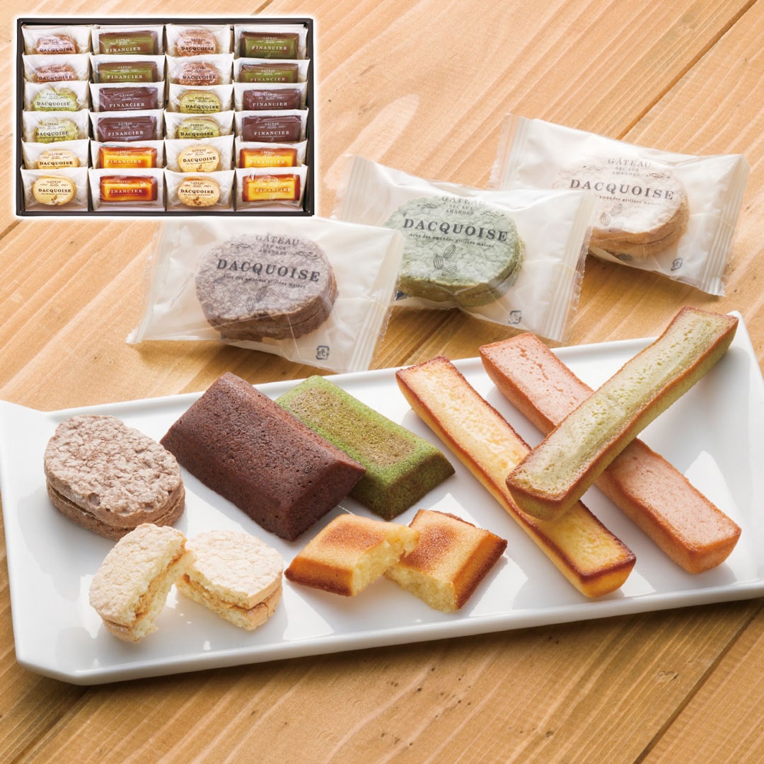 自家挽きアーモンドのガトーセレクション 24個入 GS24 井桁堂 ギフト プレゼント 贈り物 贈呈 ご褒美 【代引不可】