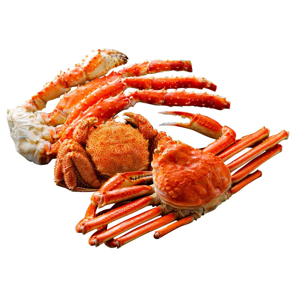 かに三昧 SZKT125 カニ かに ギフト 蟹 お歳暮 プレゼント 母の日 父の日 鍋 生 御歳暮 カニしゃぶ かにしゃぶ 冷凍 送料無料 初盆 刺身 御年賀 むき身 ポーション カット済み お盆 代引不可 同梱不可