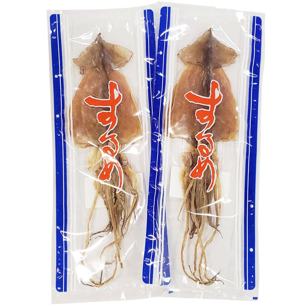 北海道産 特大するめ2袋セット 網走水産 AP-214-2 代引不可 同梱不可