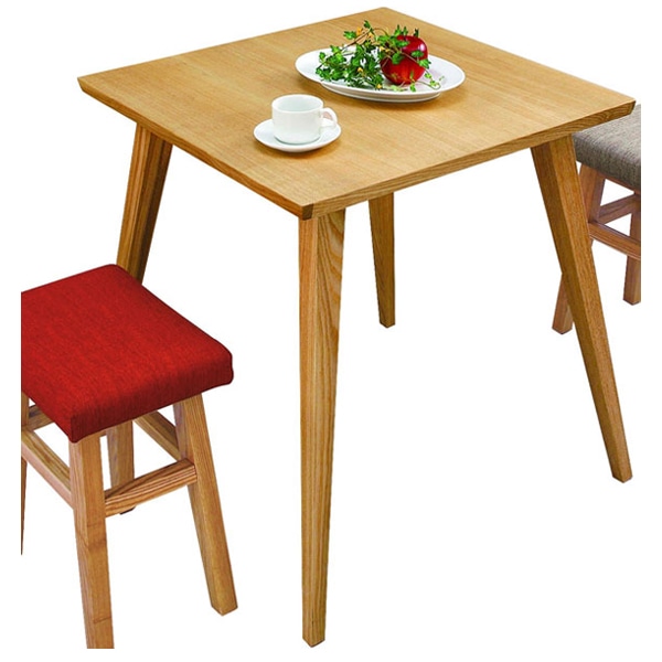 シンプルで温かみのある天然木 バンビテーブル CL-786TNA【代引不可】