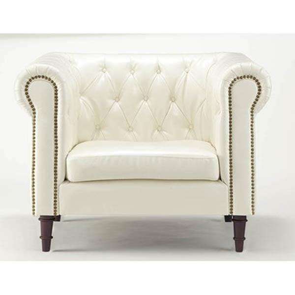 ソファー フェリーニ １人掛 AZUMAYA GS-339WH WH おしゃれ デザイン家具 インテリア 家具 【代引不可】